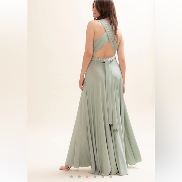 Twobirds Classic Ballgown - seafoam green - Picture 4 of 11